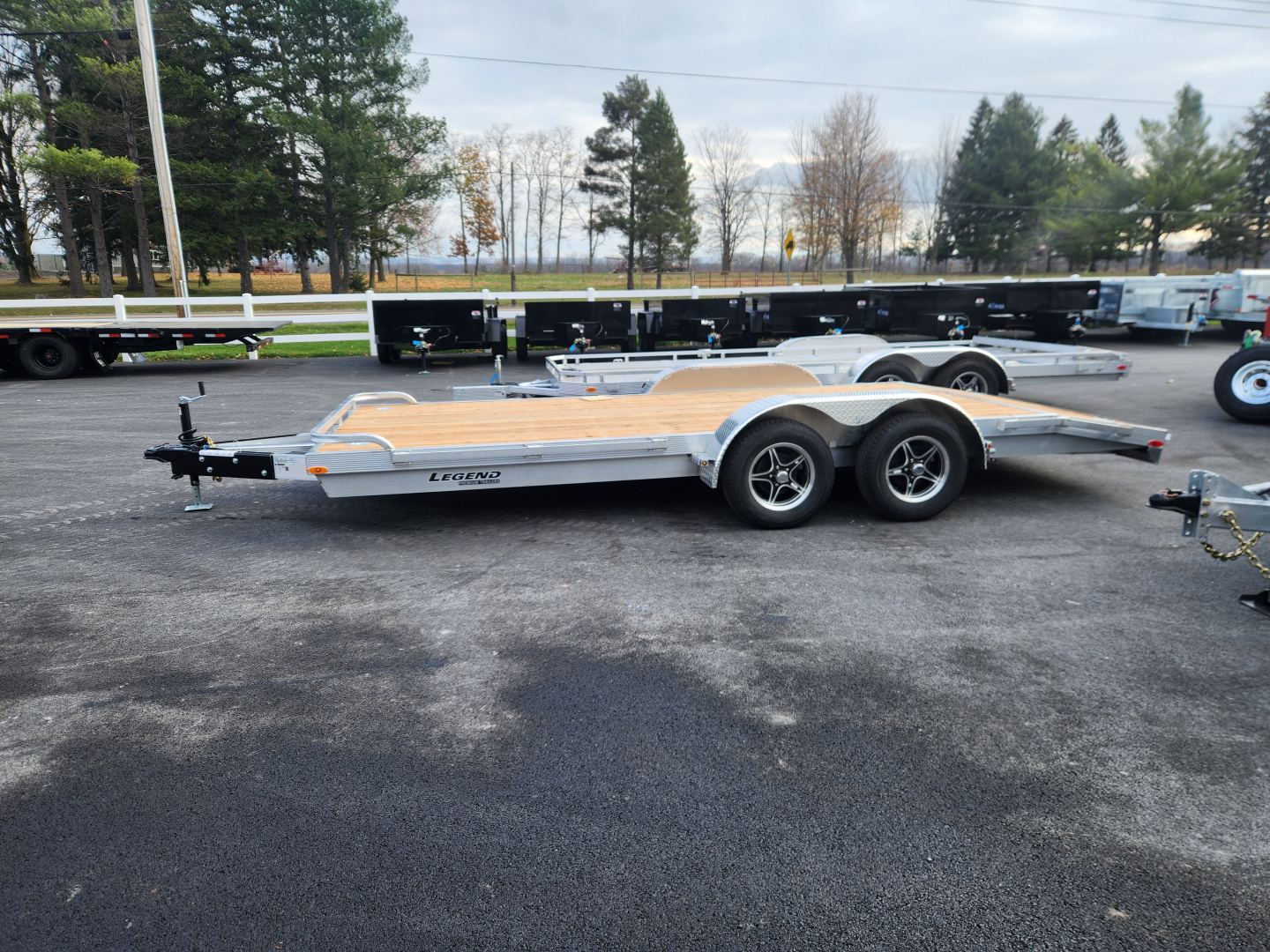 New 2026 LEGEND TRAILERS 7X18OCHTA35 Car / Racing Trailer