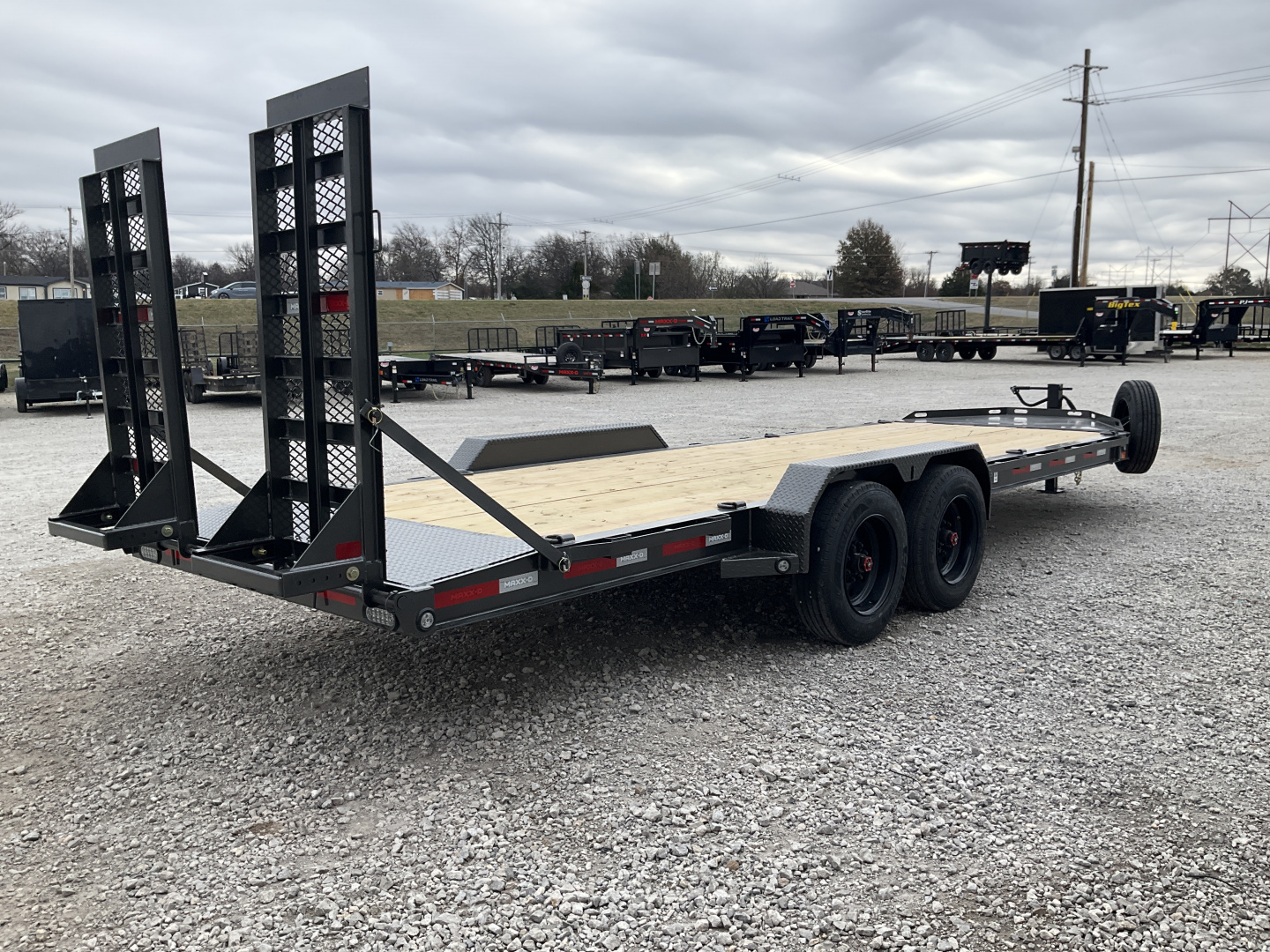 New 2026 MAXX-D 83"x22' 16k I-Beam Equipment Trailer – EHX