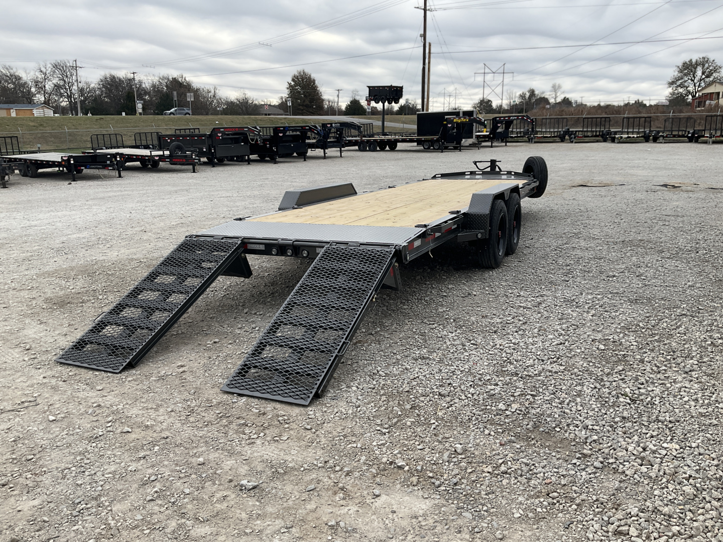 New 2026 MAXX-D 83"x22' 16k I-Beam Equipment Trailer – EHX