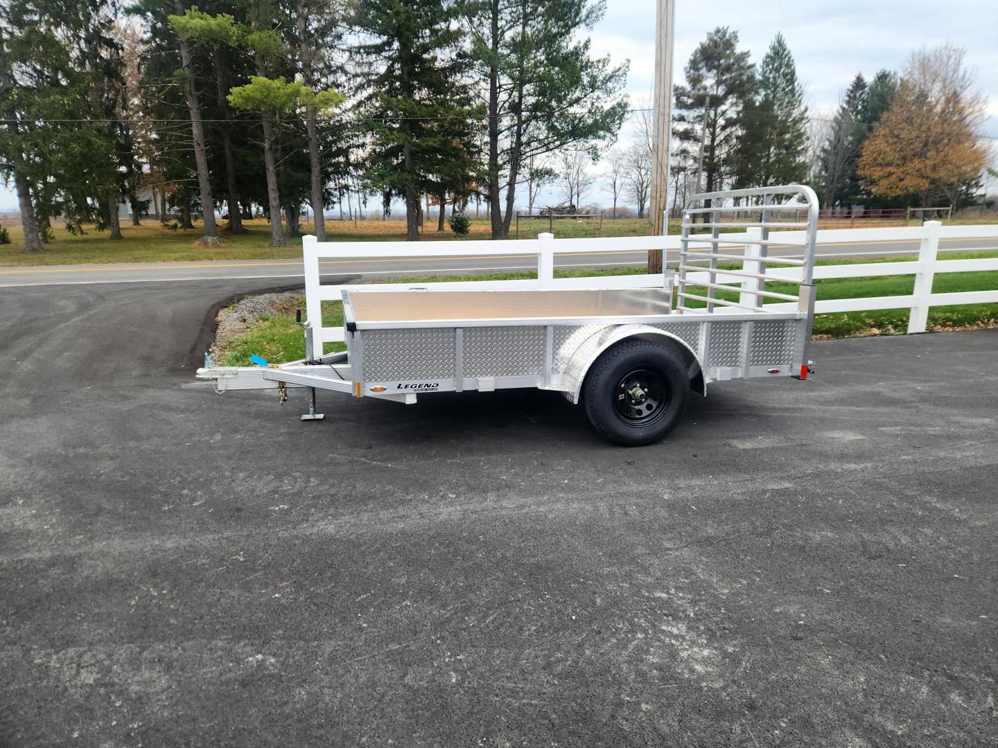 New 2026 Legend Trailers 6X10ODSA30 Utility Trailer