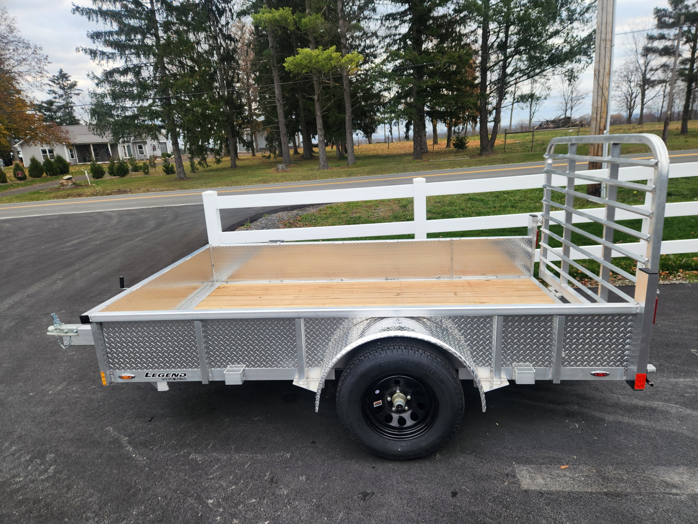 New 2026 Legend Trailers 6X10ODSA30 Utility Trailer