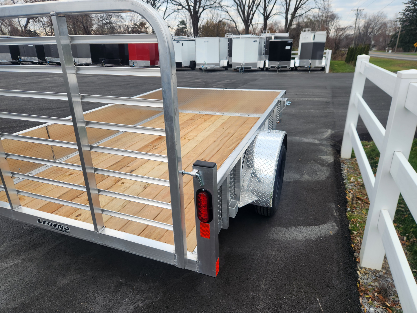 New 2026 Legend Trailers 6X10ODSA30 Utility Trailer