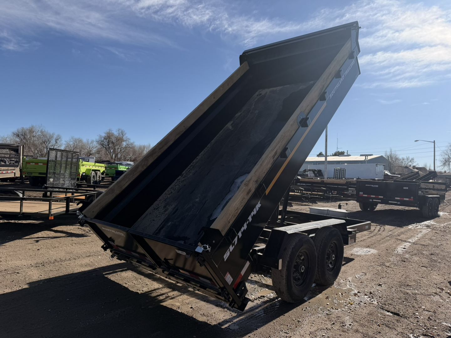 New 2026 Southland Trailers 7-14 Dump 7K Axles