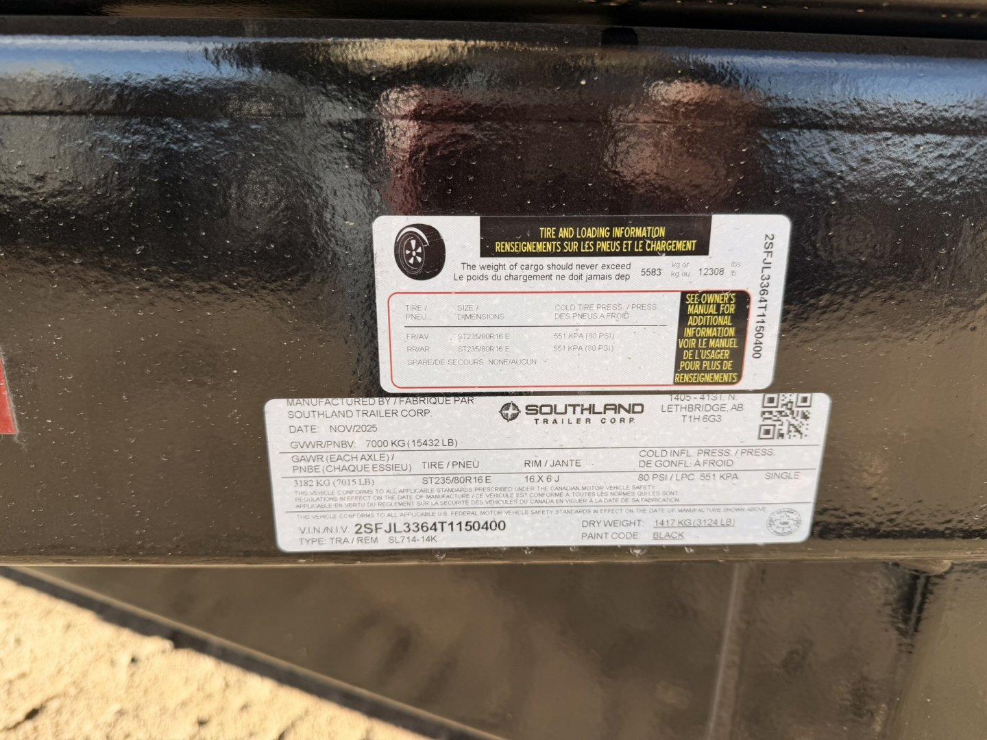 New 2026 Southland Trailers 7-14 Dump 7K Axles