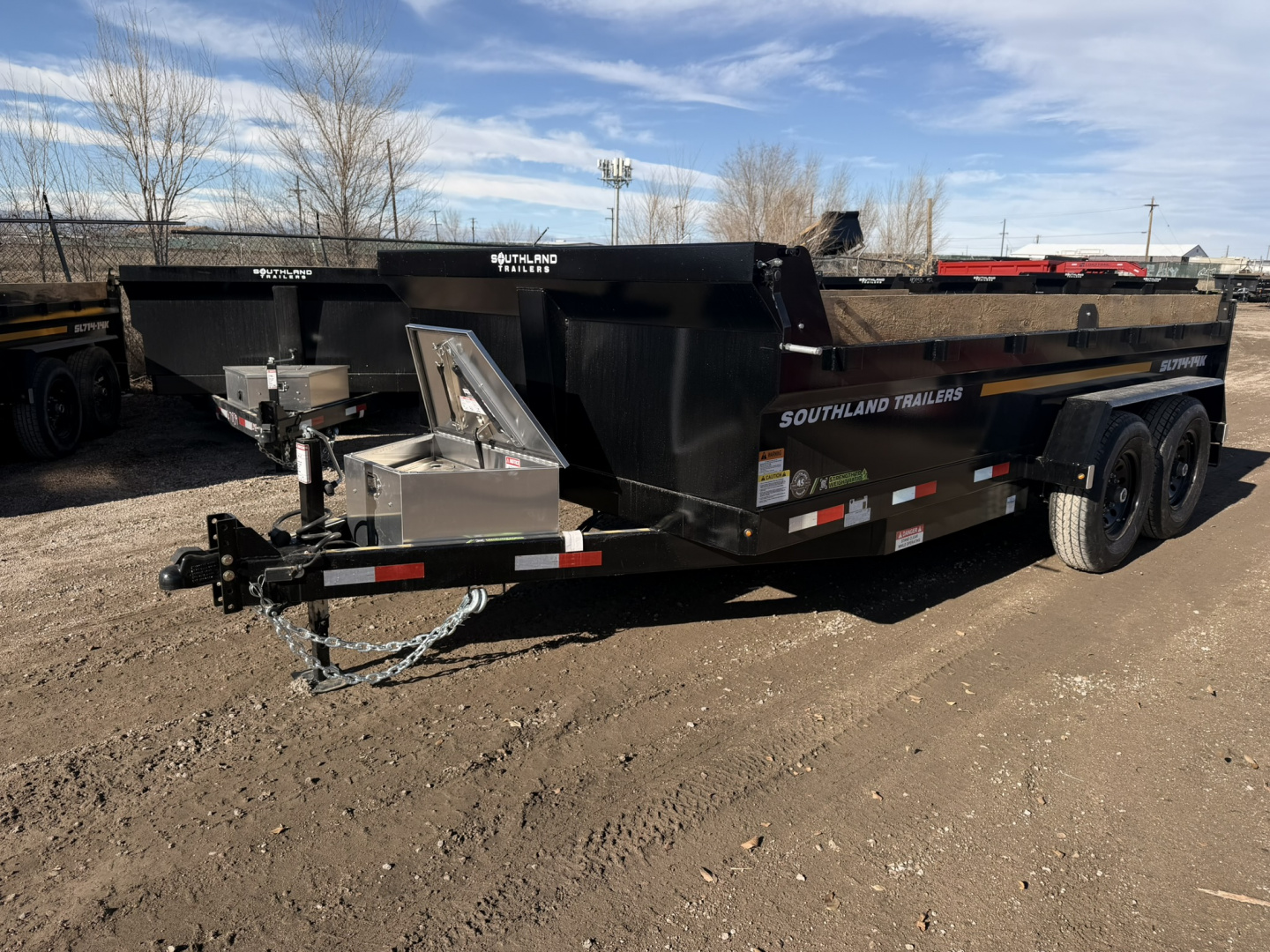 New 2026 Southland Trailers 7-14 Dump 7K Axles