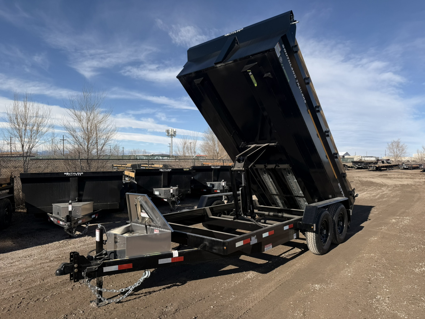New 2026 Southland Trailers 7-14 Dump 7K Axles