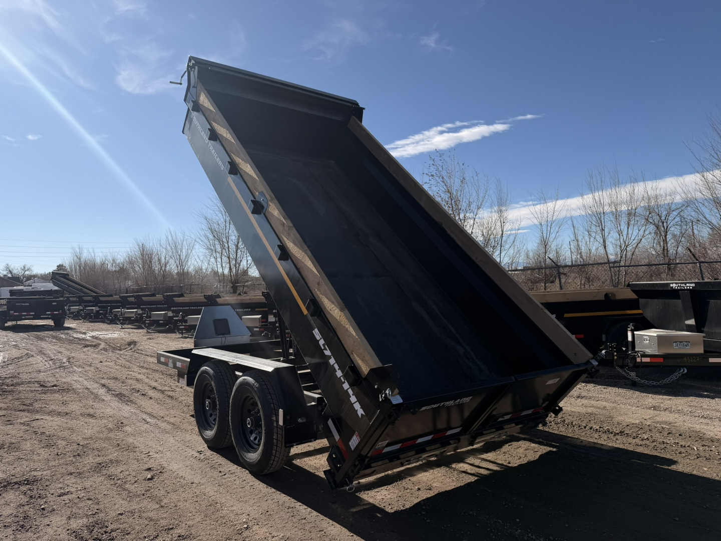 New 2026 Southland Trailers 7-14 Dump 7K Axles