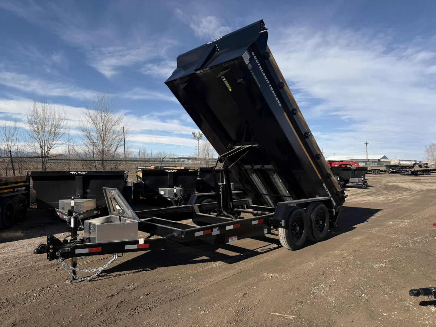 New 2026 Southland Trailers 7-14 Dump 7K Axles