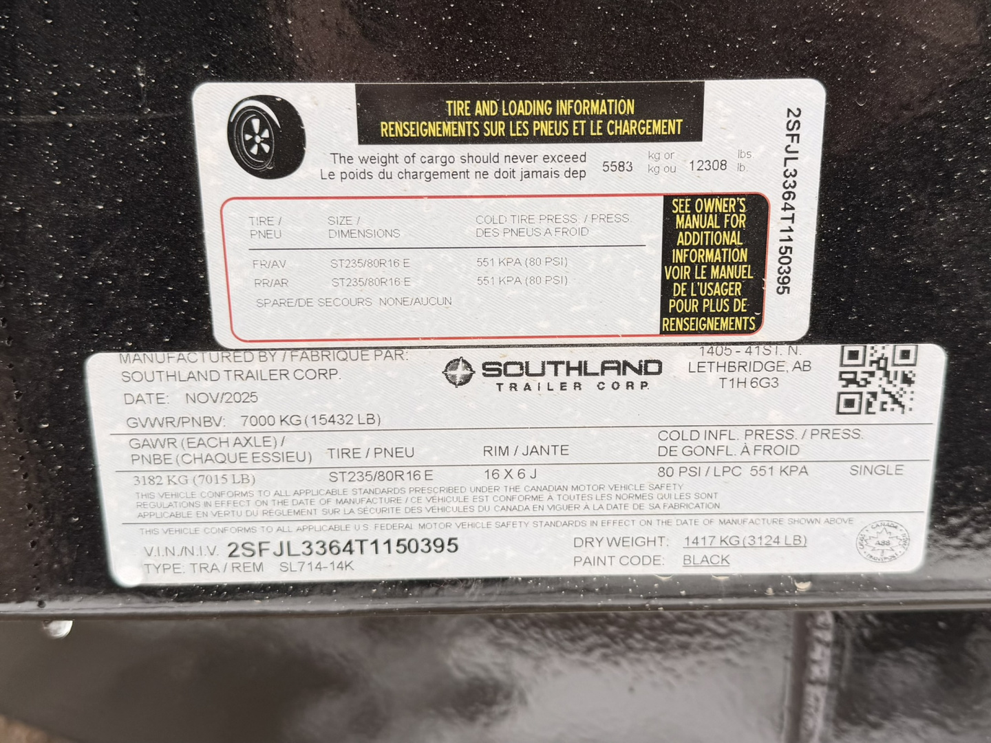 New 2026 Southland Trailers 7-14 Dump 7K Axles