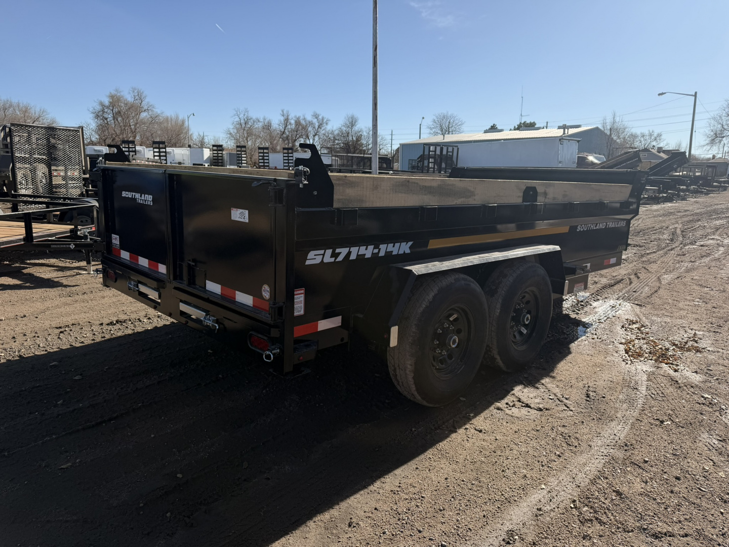 New 2026 Southland Trailers 7-14 Dump 7K Axles
