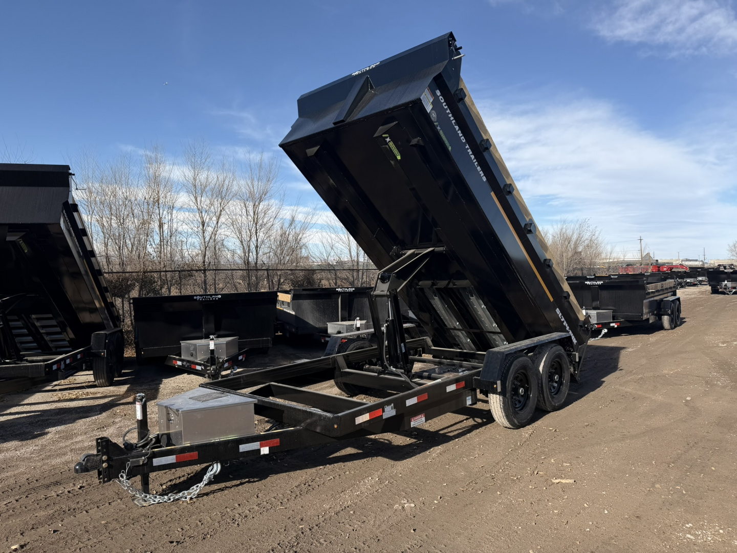 New 2026 Southland Trailers 7-14 Dump 7K Axles