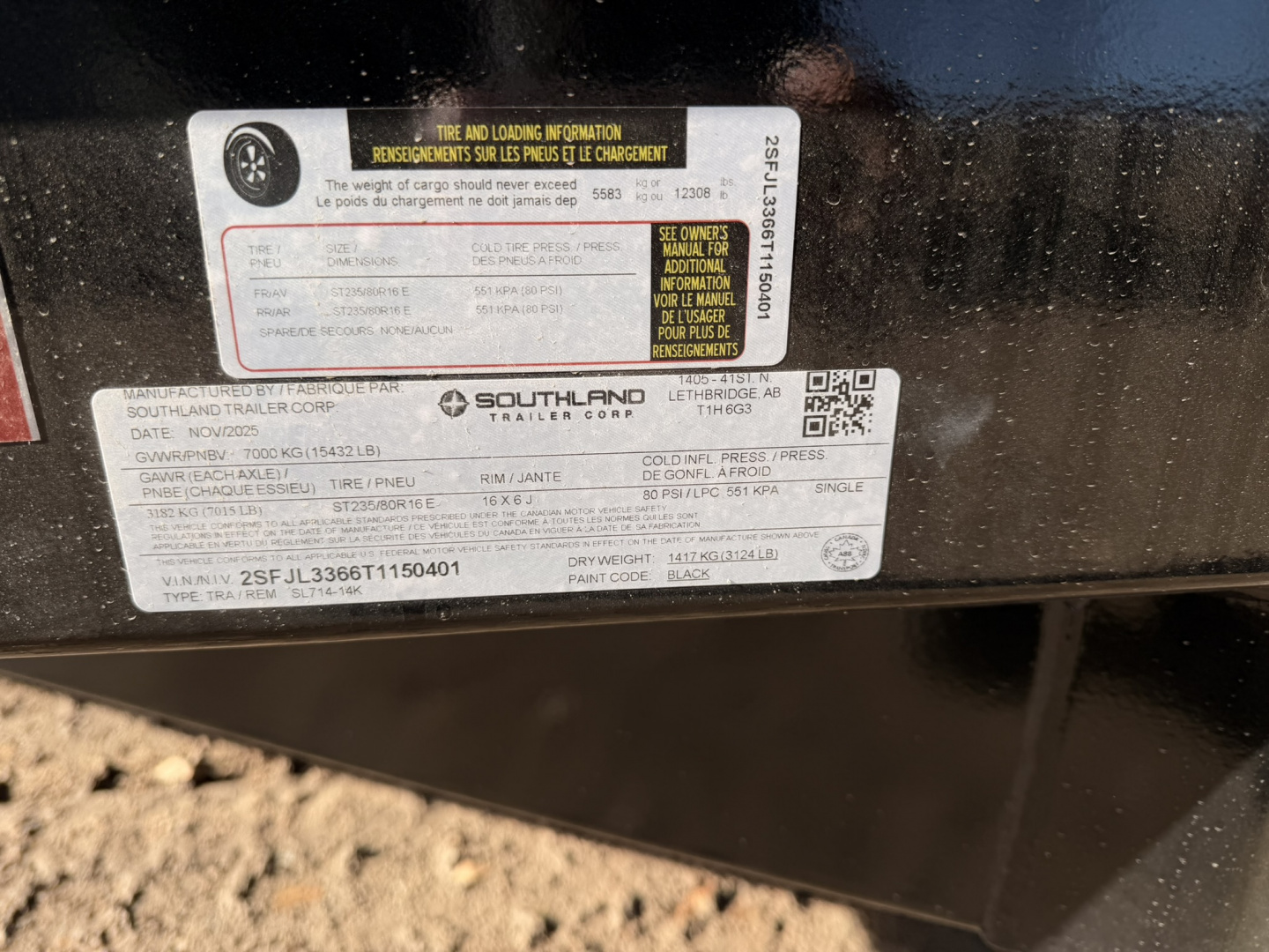 New 2026 Southland Trailers 7-14 Dump 7K Axles