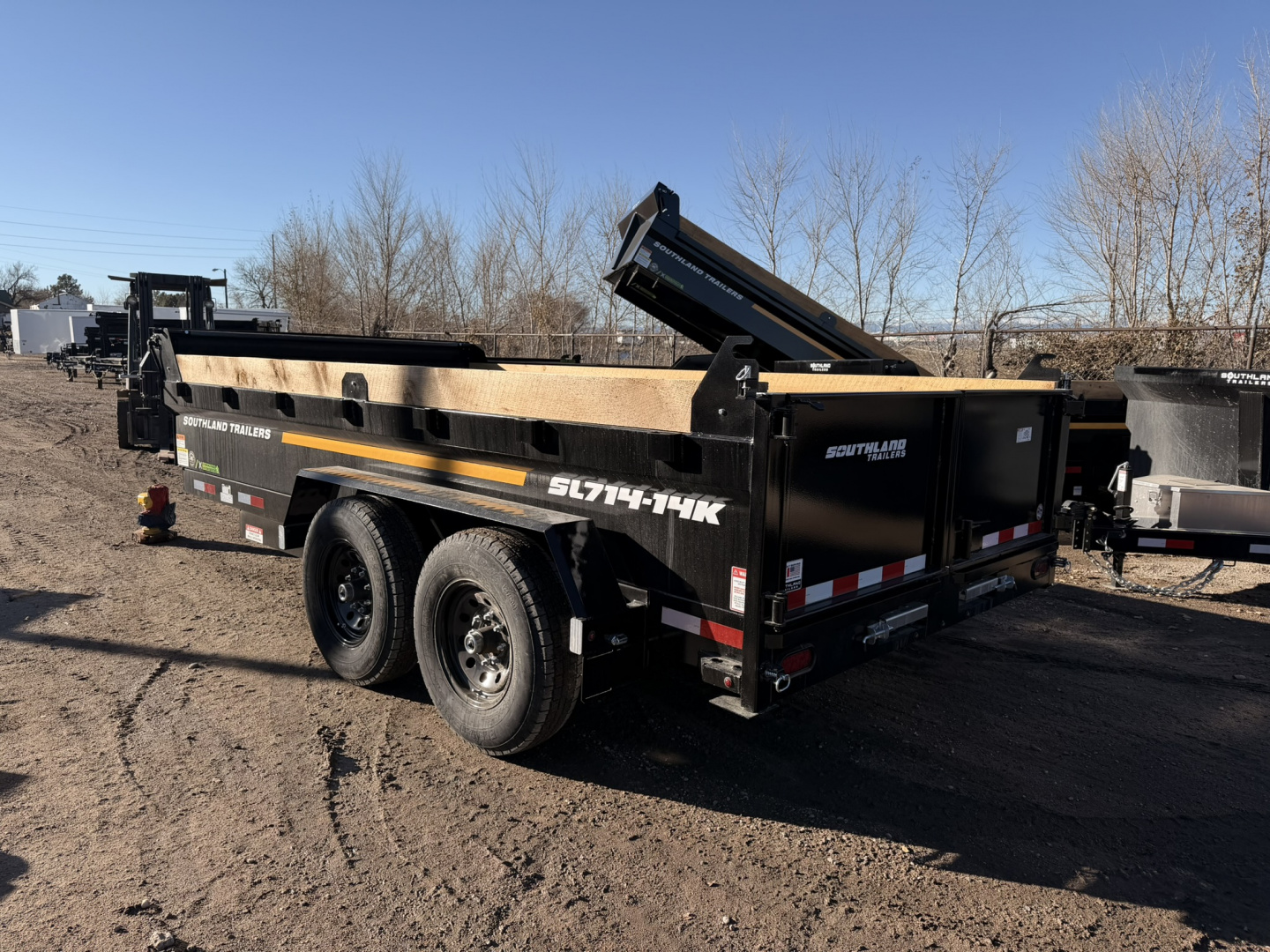 New 2026 Southland Trailers 7-14 Dump 7K Axles