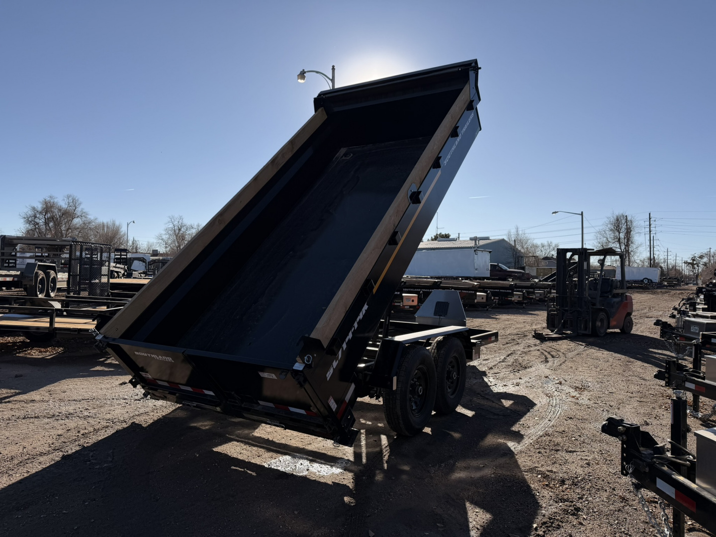 New 2026 Southland Trailers 7-14 Dump 7K Axles