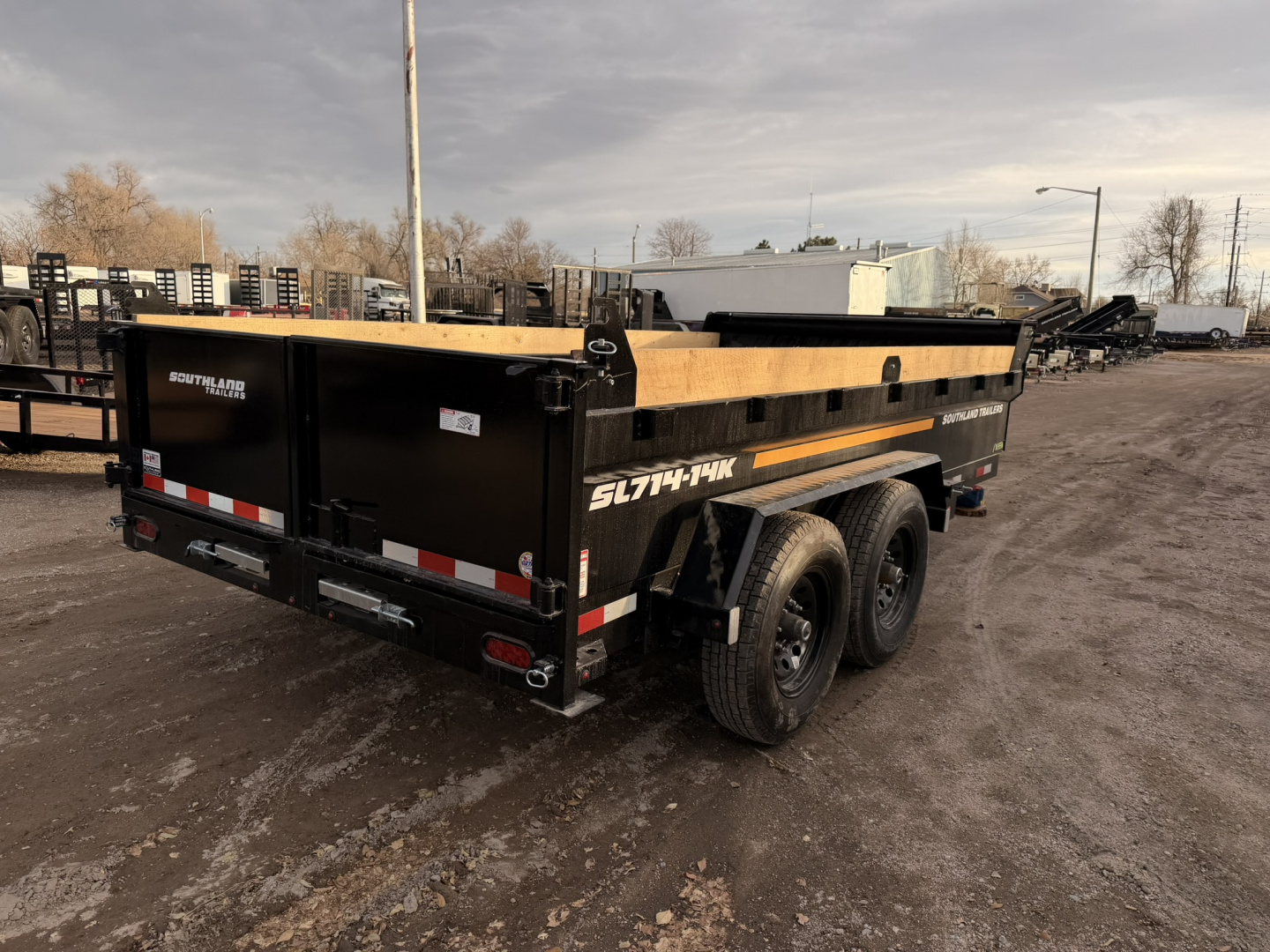 New 2026 Southland Trailers 7-14 Dump 7K Axles