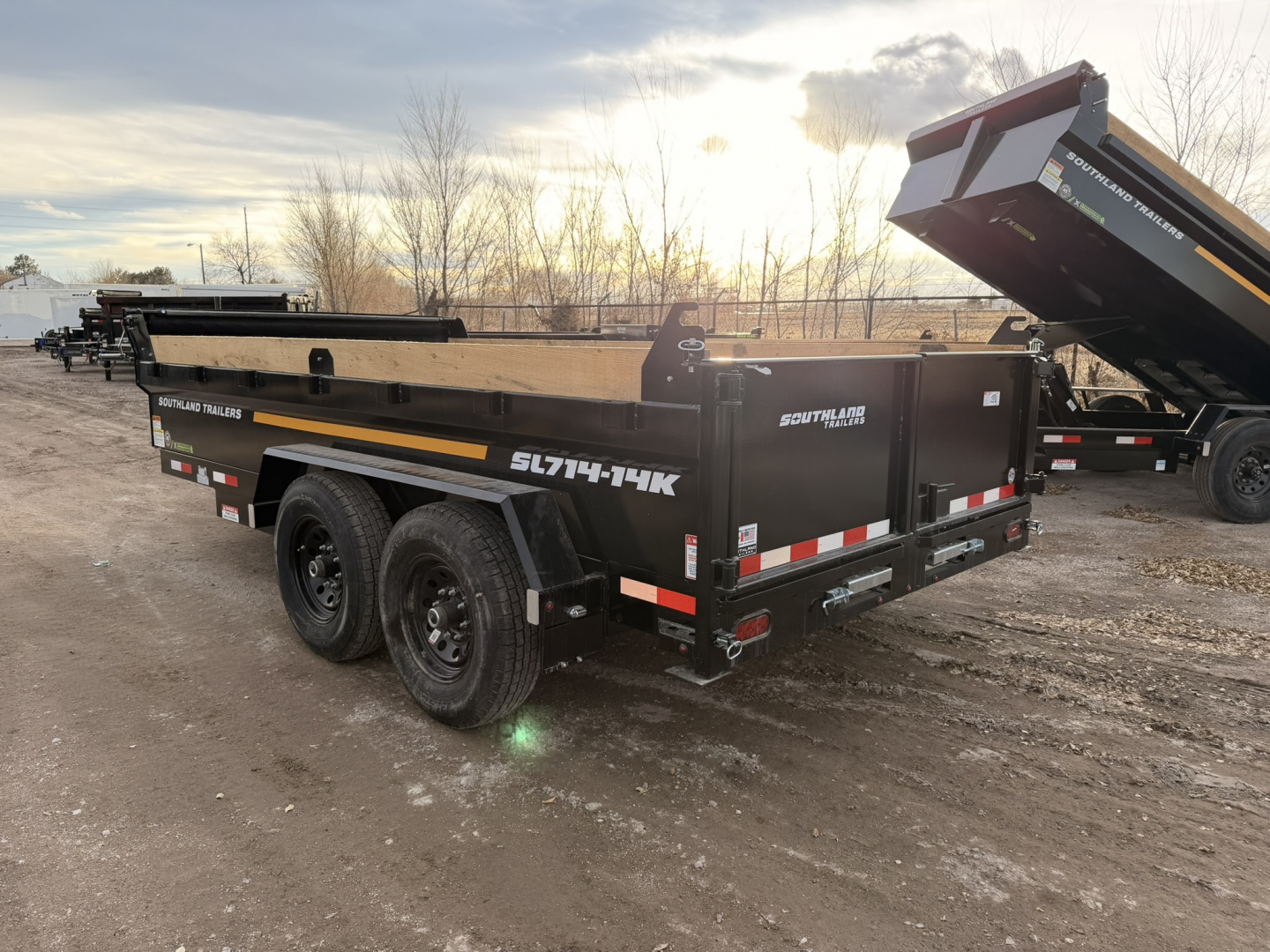 New 2026 Southland Trailers 7-14 Dump 7K Axles
