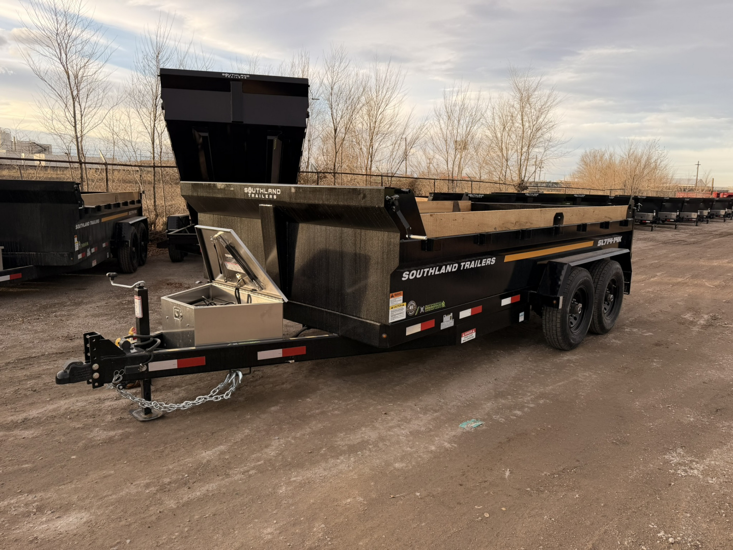 New 2026 Southland Trailers 7-14 Dump 7K Axles