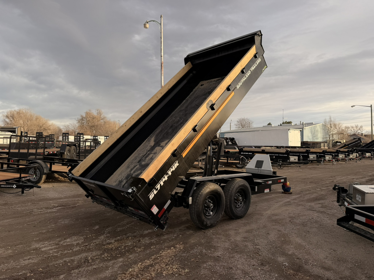 New 2026 Southland Trailers 7-14 Dump 7K Axles