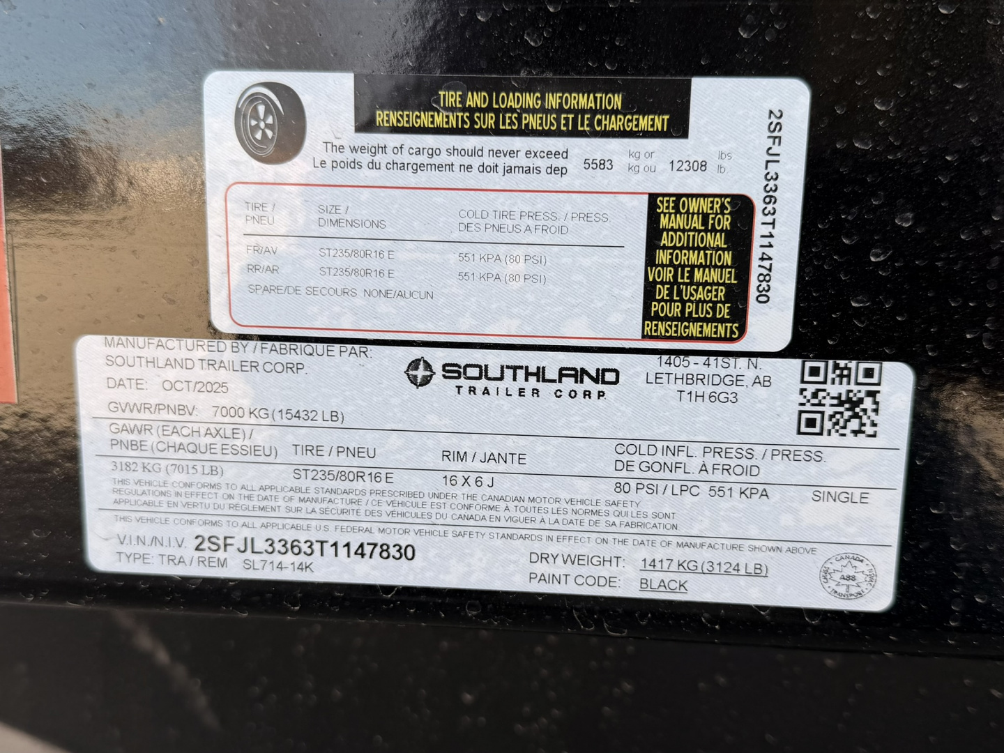 New 2026 Southland Trailers 7-14 Dump 7K Axles