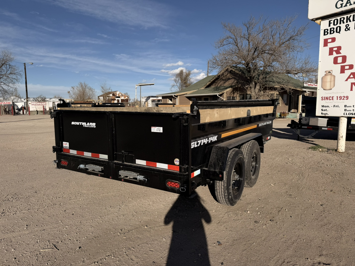 New 2026 Southland Trailers 7-14 Dump 7K Axles