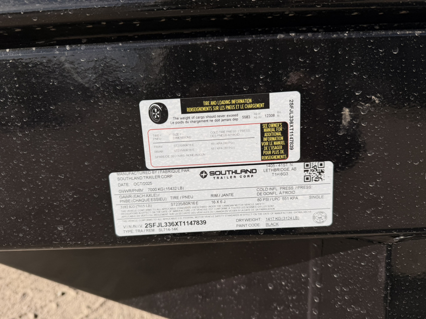 New 2026 Southland Trailers 7-14 Dump 7K Axles