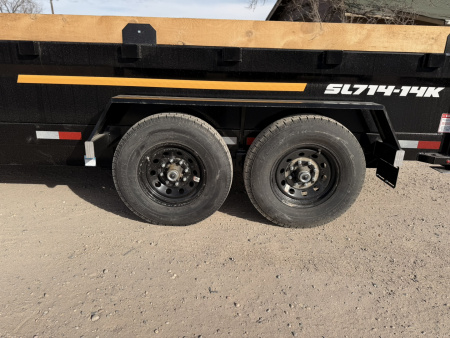 New 2026 Southland Trailers 7-14 Dump 7K Axles