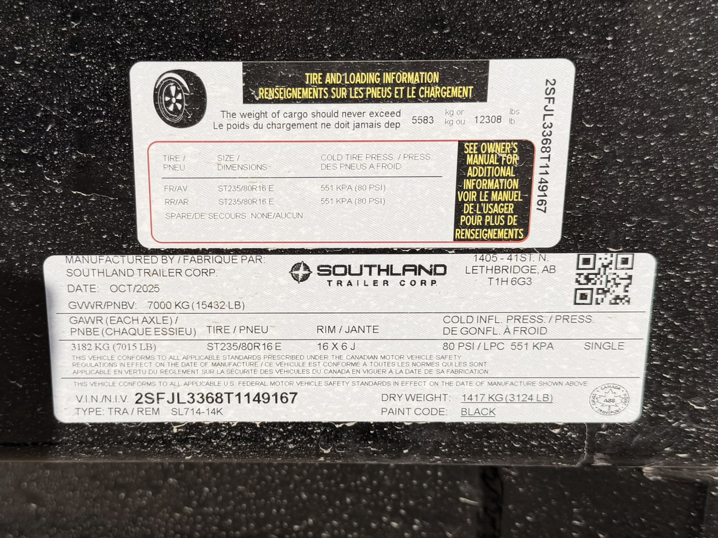 New 2026 Southland Trailers 7-14 Dump 7K Axles