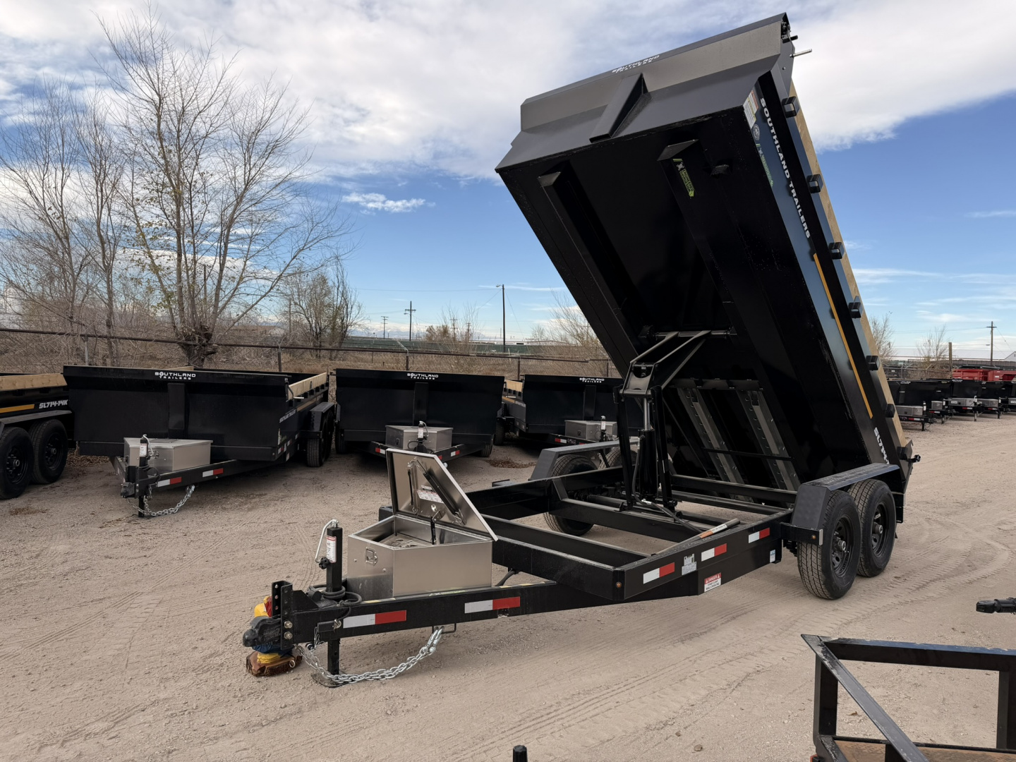 New 2026 Southland Trailers 7-14 Dump 7K Axles