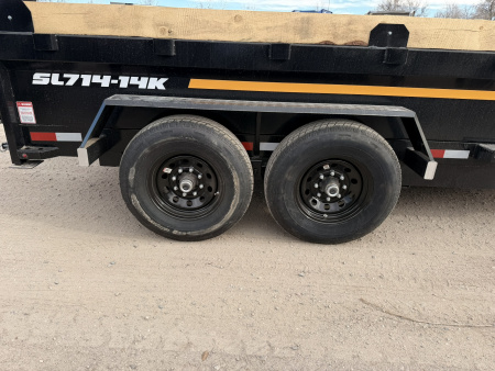 New 2026 Southland Trailers 7-14 Dump 7K Axles