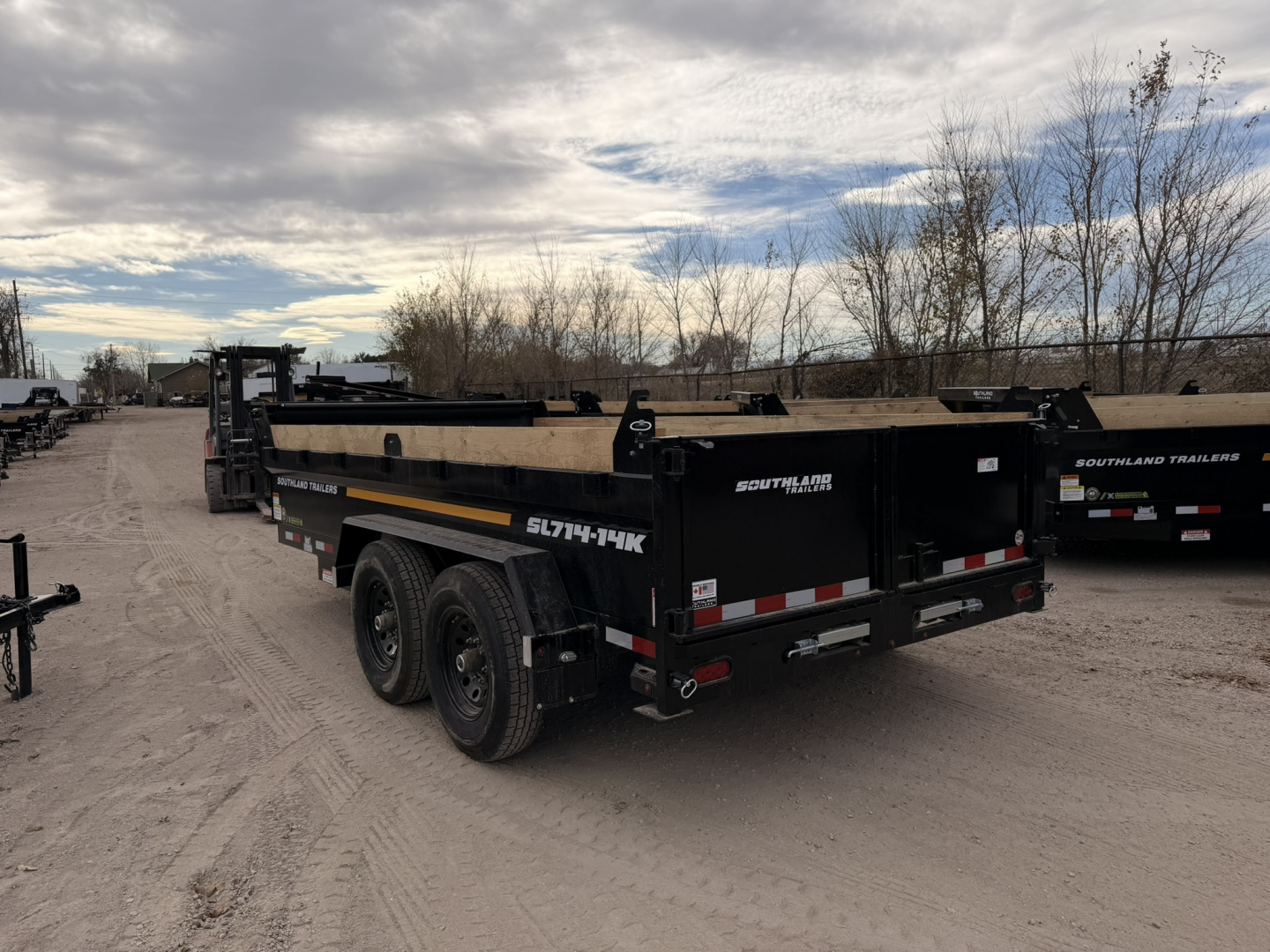 New 2026 Southland Trailers 7-14 Dump 7K Axles