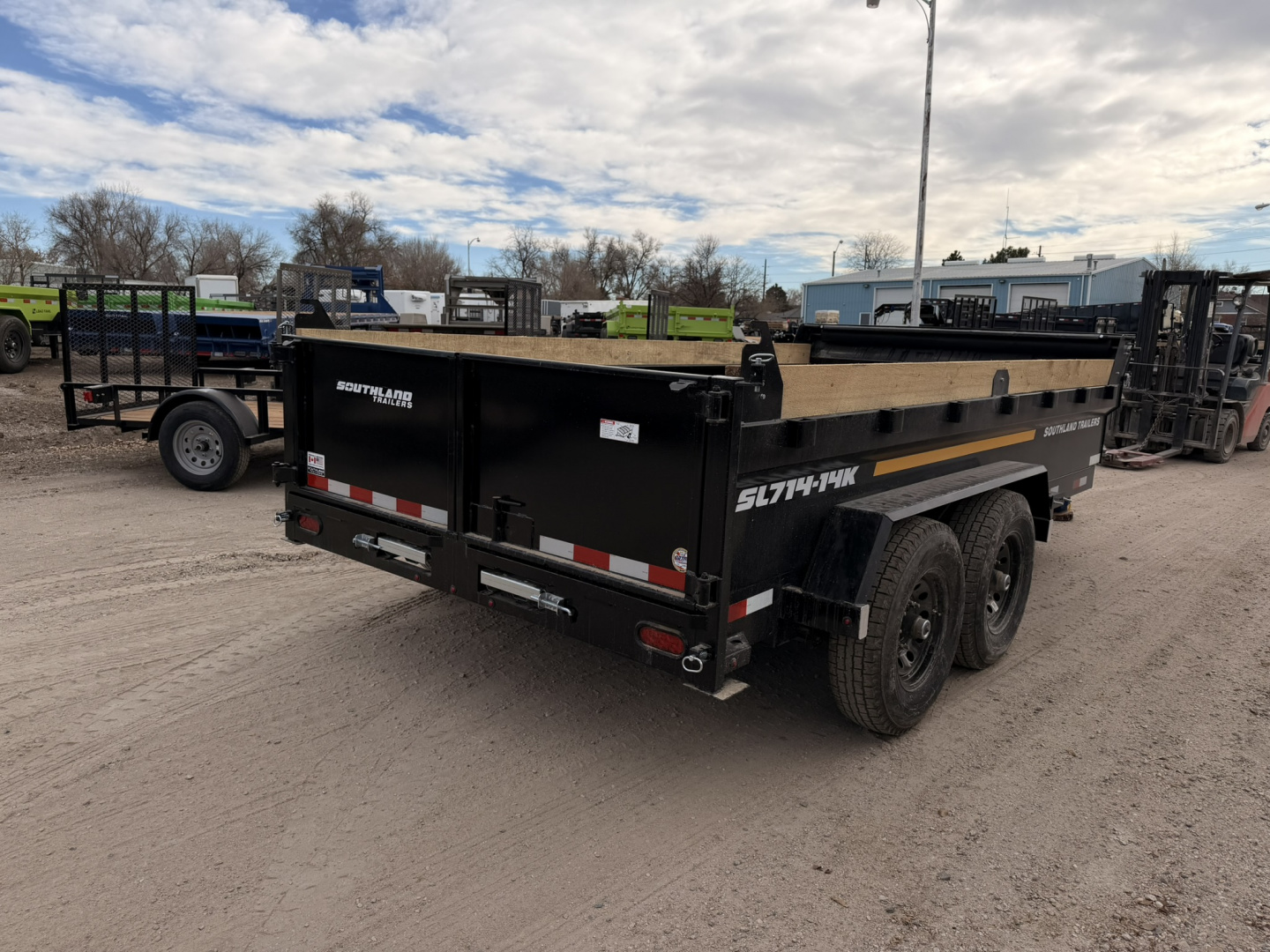 New 2026 Southland Trailers 7-14 Dump 7K Axles