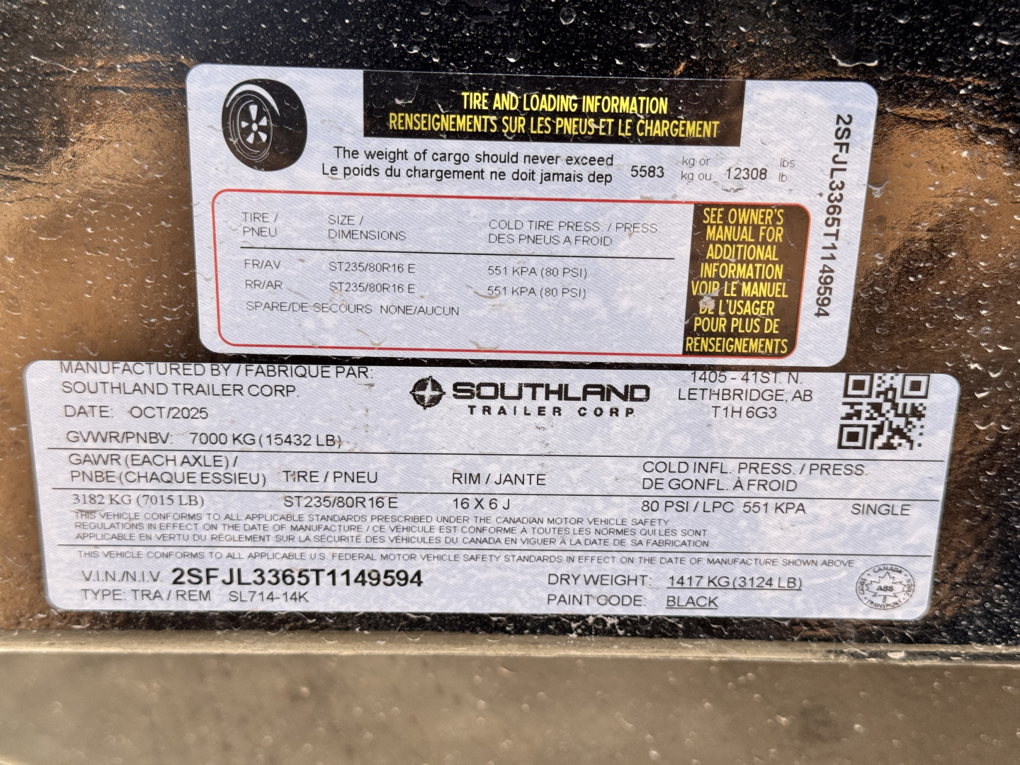 New 2026 Southland Trailers 7-14 Dump 7K Axles