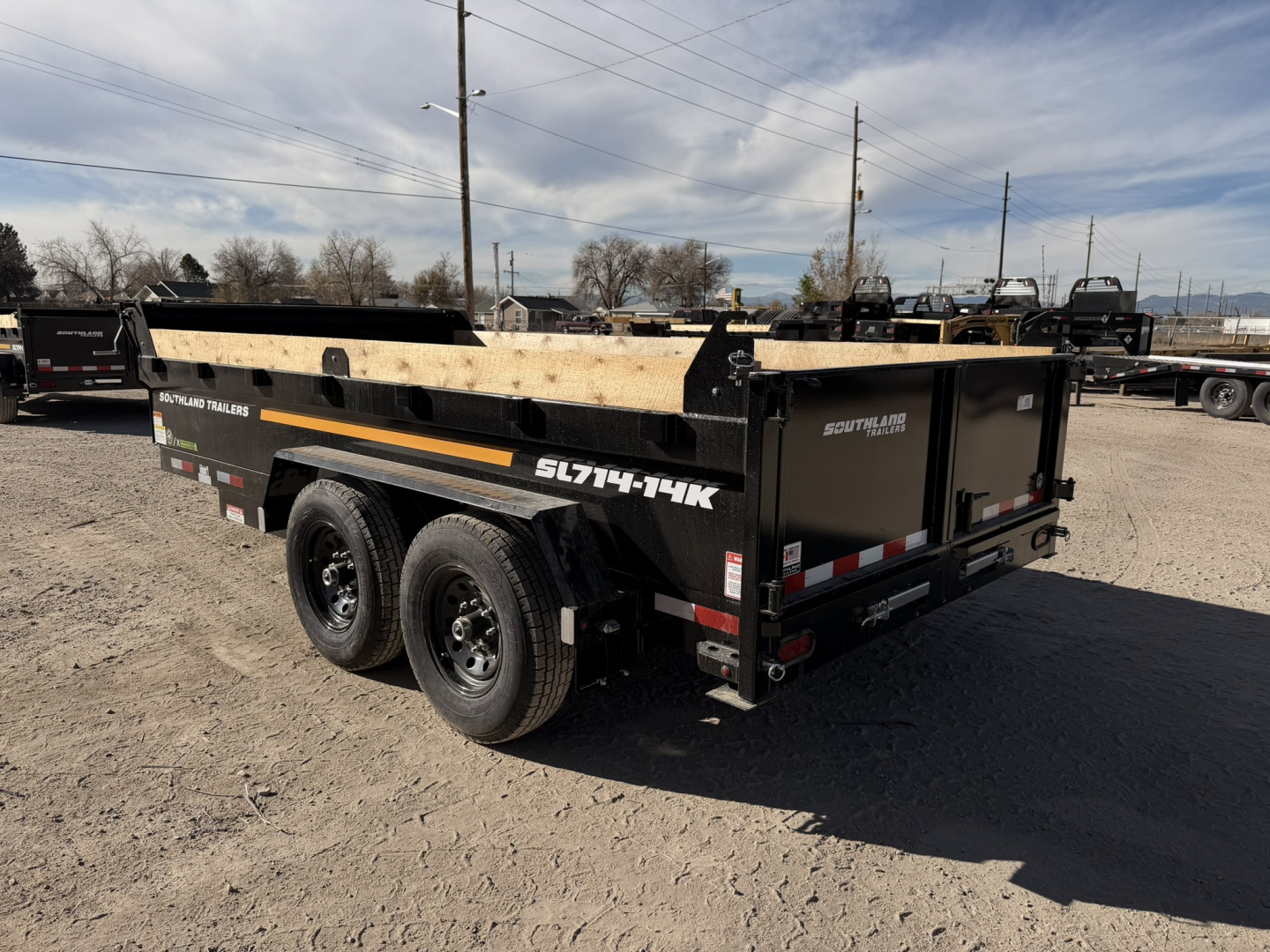 New 2026 Southland Trailers 7-14 Dump 7K Axles