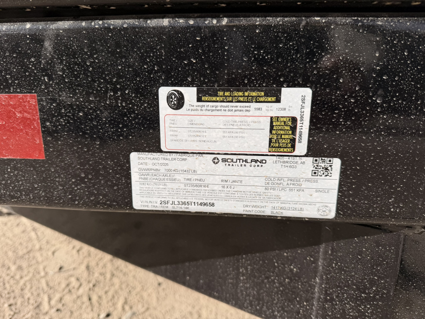 New 2026 Southland Trailers 7-14 Dump 7K Axles