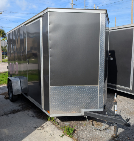 Used 2024 Covered Wagon Trailers CW6X12SA Cargo / Enclosed Trailer