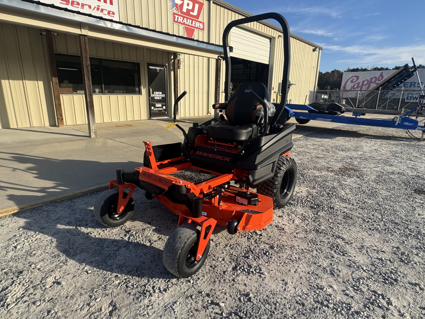 New 2026 Bad Boy MAVERICK 48" KAWASAKI BMR48FS730 Lawn Mowers