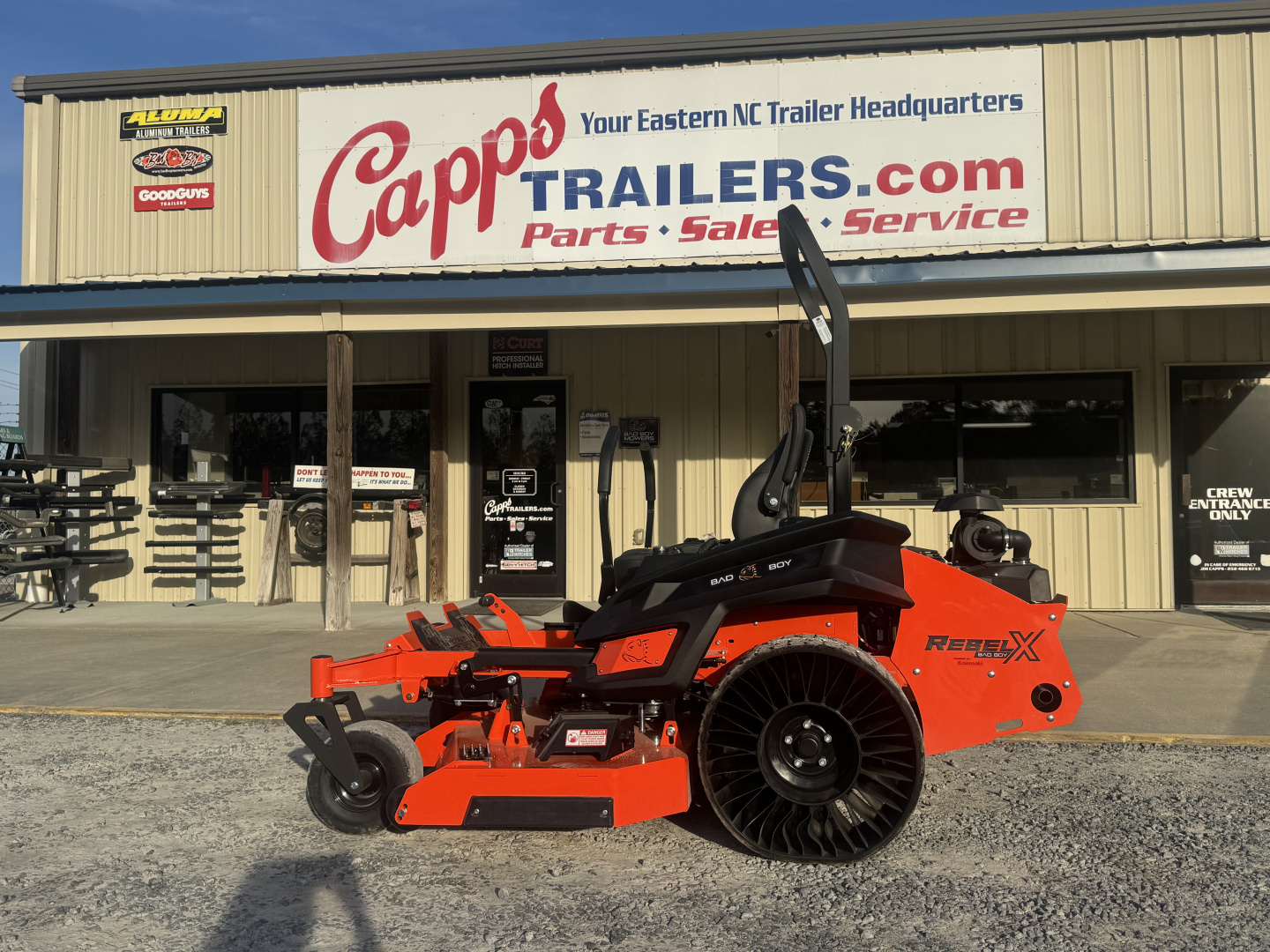 New 2026 Bad Boy REBEL X 61" KAWASAKI FX1000V EFI BRBX61385KA Lawn Mowers