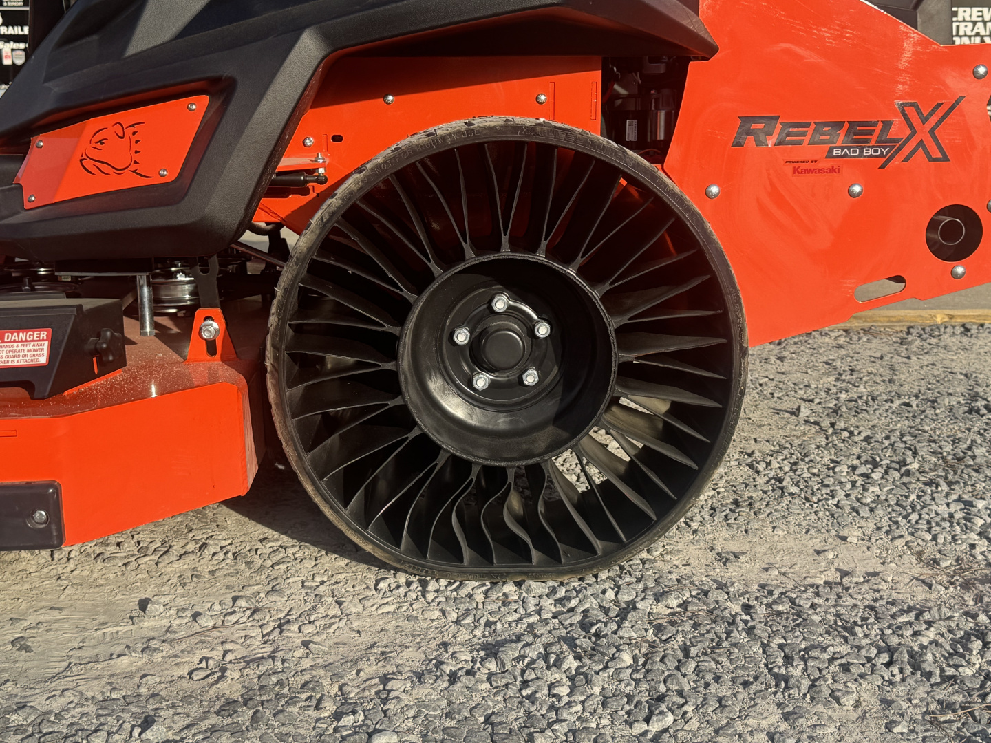 New 2026 Bad Boy REBEL X 61" KAWASAKI FX1000V EFI BRBX61385KA Lawn Mowers