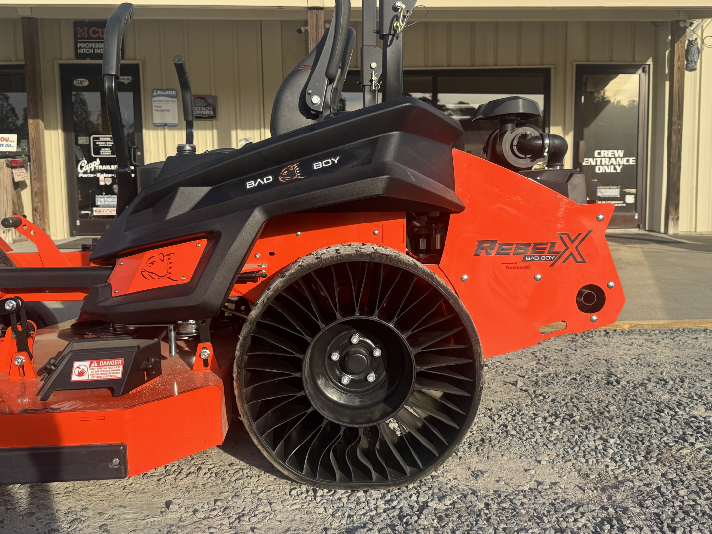 New 2026 Bad Boy REBEL X 61" KAWASAKI FX1000V EFI BRBX61385KA Lawn Mowers