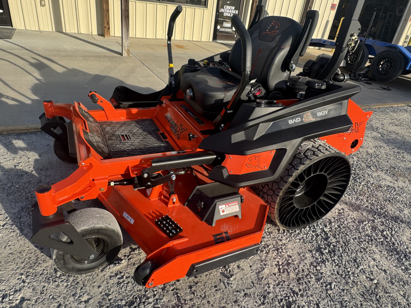 New 2026 Bad Boy REBEL X 61" KAWASAKI FX1000V EFI BRBX61385KA Lawn Mowers