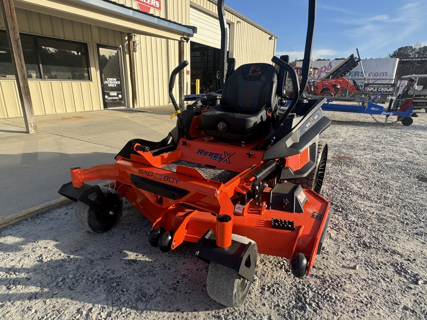 New 2026 Bad Boy REBEL X 61" KAWASAKI FX1000V EFI BRBX61385KA Lawn Mowers