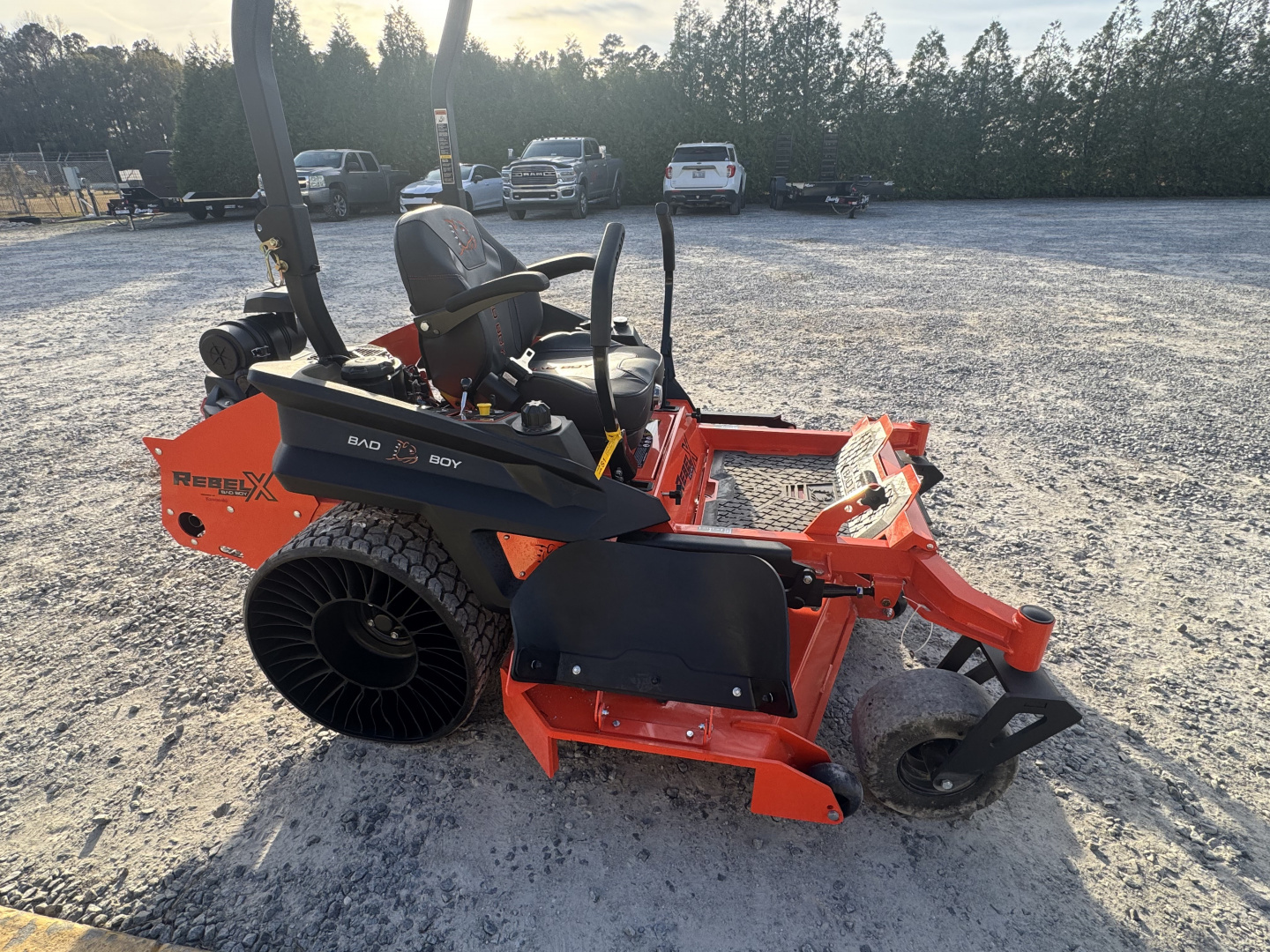 New 2026 Bad Boy REBEL X 61" KAWASAKI FX1000V EFI BRBX61385KA Lawn Mowers