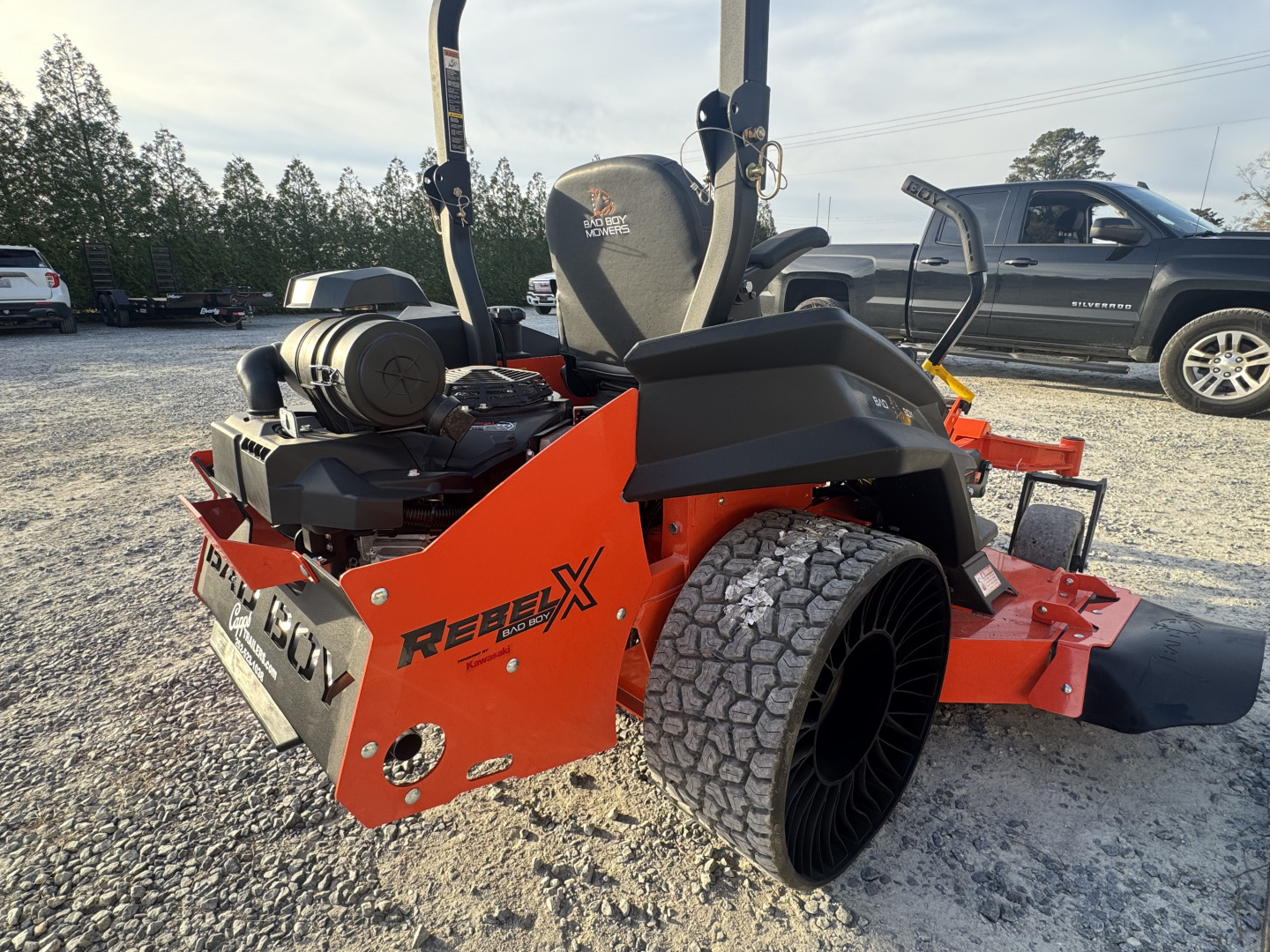 New 2026 Bad Boy REBEL X 61" KAWASAKI FX1000V EFI BRBX61385KA Lawn Mowers