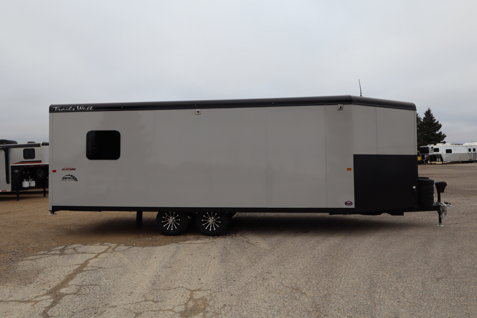 New 2026 Trails West RPM 28' BP Snowmobile Trailer