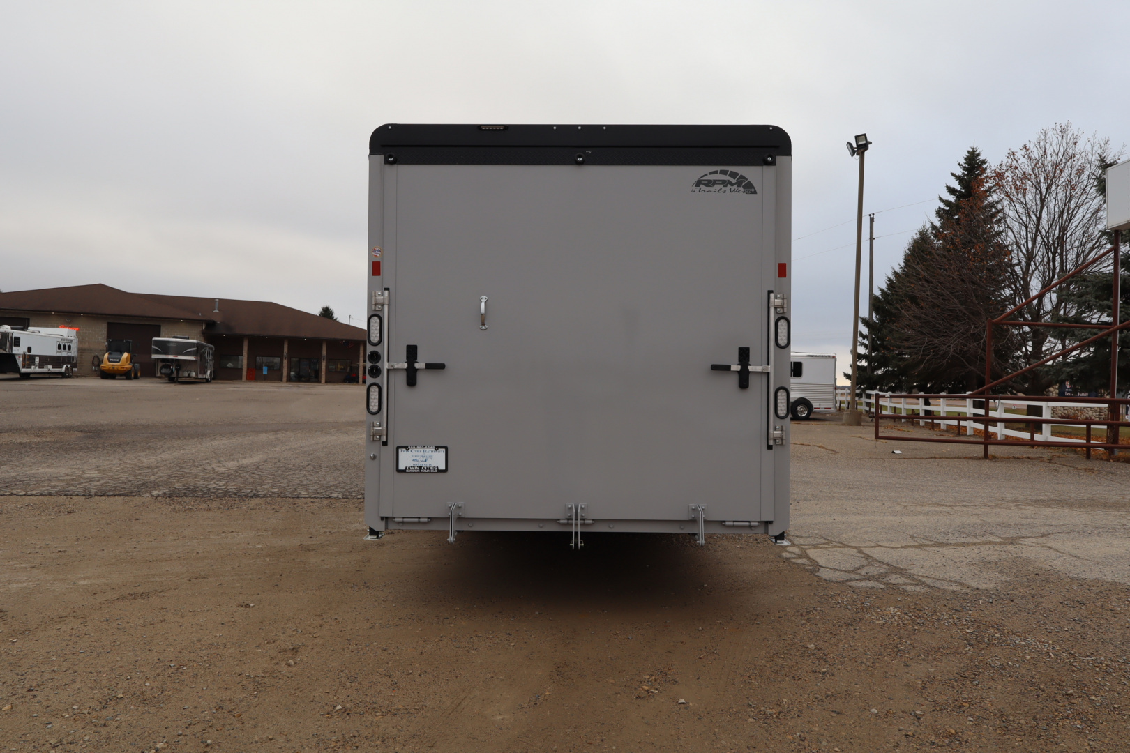 New 2026 Trails West RPM 28' BP Snowmobile Trailer