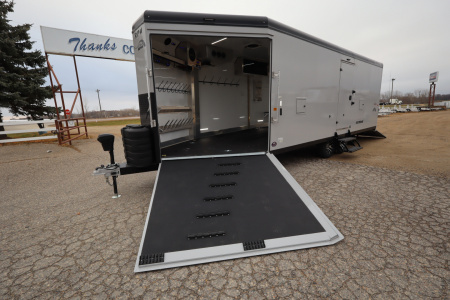 New 2026 Trails West RPM 28' BP Snowmobile Trailer