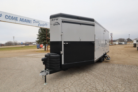 New 2026 Trails West RPM 28' BP Snowmobile Trailer