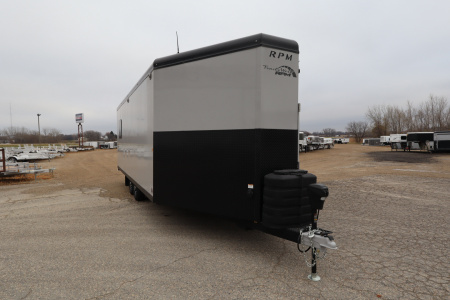 New 2026 Trails West RPM 28' BP Snowmobile Trailer