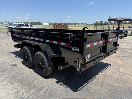 New 2026 PJ 83"x14' BP Tandem Axle Low Pro Dump w/ 24" Sides – DL