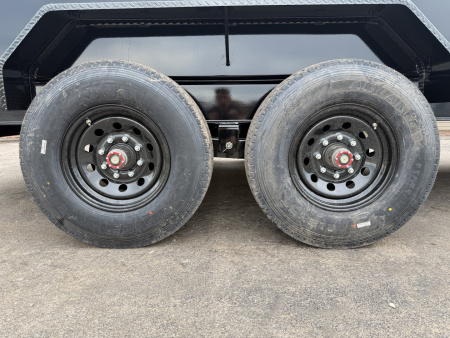 New 2026 PJ 83"x16' GN Tandem Axle Low Pro Telescopic Dump w/ 36" Sides – DT